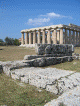 Arq, VI aC. Templo de Hera, Paestum, Sicilia, Mediados del Siglo.