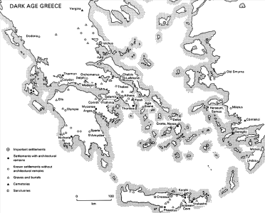 Mapa, Grecia antigua