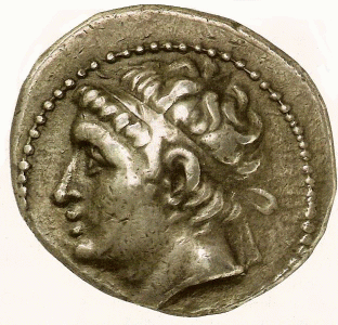 Numismtica, III aC., Moneda con la Efigie de Cleomenes de Esparta, M. del Louvre, Pars, 254-219
