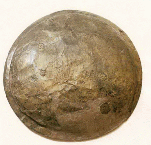 Orfebrera, VII aC., Escudo de Hoplita, Olimpia, M. Arqueolgico de Olimpia