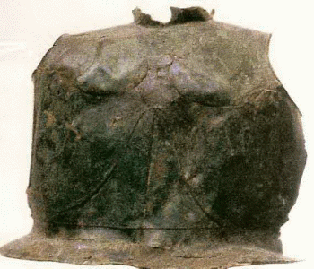 Orfebrera, VII aC., Espaldar de Coselete, Olimpia, M. Arqlueolgico de Olimpia