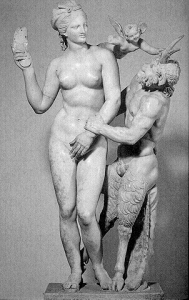 Esc. I aC., Arodita, Eros y Pan, Grecia,100-50