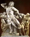 Esc, I aC., Agesandro, Laoconte y Hus hijos, Escuela de Rodas, Grecia, 50 aC