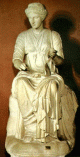 Esc, II aC., Filiscos, Diosa Clio, Escuela de Alejandra, Grecia, 180-140