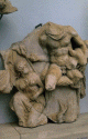 Esc, II aC., Gigantomaquia, Detalle, Grecia, Berln, Alemania,  180-160