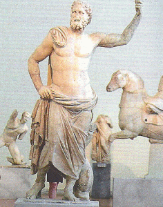 Esc, II aC., Poseidn de Milos, M. Arqueolgico de Atenas, Grecia, 125-100