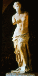 Esc, II aC., Venus de Milo, Escuela de Atenas, Grecia, M. del Louvre, Pars