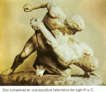 Esc, III aC, Luchadores, Grecia