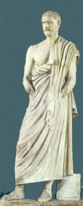 Esc, III aC., Polieucto, Demstenes, Grecia, 280