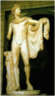 Esc, IV aC., Apolo de Velvedere, Grecia, M. Po-Clementino, Roma, Museos Vaticanos, segunda mitad