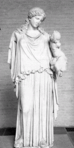 Esc, IV aC., Cefisodoto, Irene y Pluto, Grecia