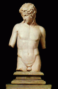 Esc, IV aC., Praxiteles, Eros de Centocelle, Grecia