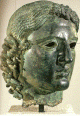 Esc, V aC., Apolo Chatswort, Bronce, Tamassos, Chipre, Grecia, British Museum, 460