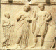 Esc, V aC., Ares y Afrodita, Relieve Votivo, Grecia, M. del Louvre, Pars, Francia