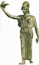 Esc, V aC., Atenea con la Lechuza o Elguin, Grecia, Metropolitan Museum, N. York, 450