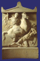 Esc, V aC., Estela de Dexileu, Grecia