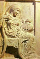 Esc, V aC., Estela, Anfarete y su Nieto, M. Arqueolgico, Atenas Grecia, 430-420