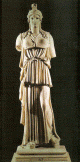 Esc, V aC., Fidias, Atenea Partenos, Grecia, M. del Prado, Madrid, Espaa