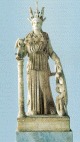Esc, V aC., Atenea, Varvakeion, M. Arqueolgico Nacional, Atenas, Grecia, 448