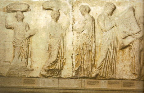Esc, V aC., Fidias, Friso del Partenn, M. de la Acrpolis, Grecia, 447-432