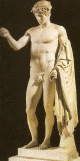 Esc,  V aC., Hermes Loghios, Grecia, M. Nacional Romano, Pallazzo Altemps, Roma