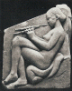 Esc, V, Trptico Ludovisi, Mujer Tocando Doble Flauta, Grecia, 470 a 460 