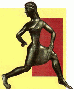 Esc, VI aC., Atleta Femenina, Bronce, Grecia, Finales de Siglo