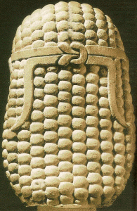 Esc, VI-V aC.,Cabeza Colosal de Dpilon, Peinado, M. Arqueolgico Nacional, Atenas,Grecia, 600 aC.