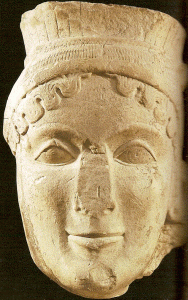 Esc, VI aC., Cabeza de Hera, M. de Olimpia, 600-580 aC., Grecia