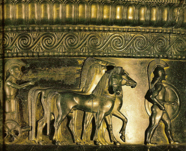 Esc, VI aC., Crtera de Vix, Guerreros Griegos, Grecia, M. de Chatillon sur Seine, Francia