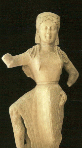 Esc, VI aC,., Nik Voladora, Delos, M. Arqueolgico Nacional, Atenas,Grecia, 550 aC.