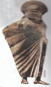 Esc, VI aC., Oficial Espartano con Casco Corintio y con Manto Militar, Museo de Hartford, Connecticut, USA