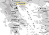 Anfipolis Grecia Mapa
