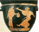 Cermica. V aC., Escena teatral, M. Nacional de Arquitectura, Ferrara, Italia