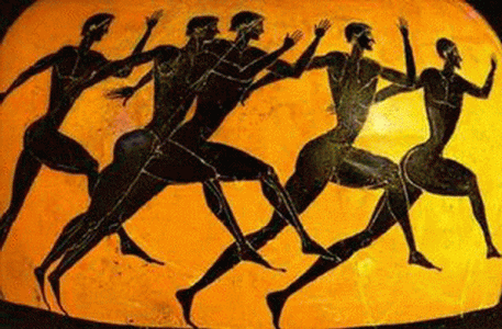Cermica, VI aC., Atletas, Figuras Negras