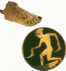 Cermica,  VI-V aC.,  Epcteto, Kylix, M. del Agora, Atenas