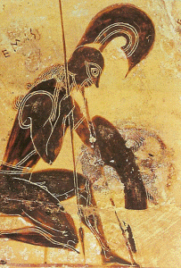 Cermica, VI aC. Ergotimo y Clitias, Vaso Franois, Ares, M. Arqueolgico, Florencia, 370
