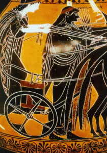 Cermica, VI aC., Figuras Negras, M. de Arte de Worcester, Massachusetts, USA