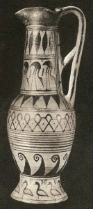 Cermica, VII aC., Vaso Prototico, M. Saint Raymond, Toulouse, Principios de Siglo