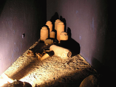Arq, VIII aC.-I dC., Qumrn, Vasijas en que se Encontraron los Rollo del Mar Muerto, Reconstruccin, Israel