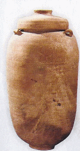 Cermica I dC. Vasija para Guardar los Manuscritos del Mar Muerto, Cueva 1 Qumran Israel