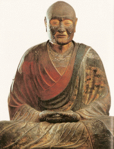 Esc, VIII, El Monje Ganjin, Laca Seca, Toshodaiji Mieido, Nara