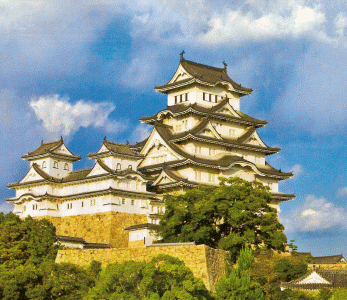 Art, XIV, Castillo de Himeji, Japn