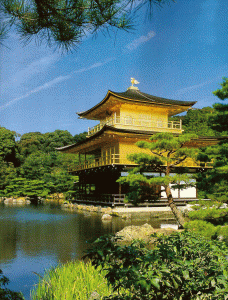 Arq, XIV, Templo del Pabelln Dorado o Kinkaku ji, Kyoto, Japn