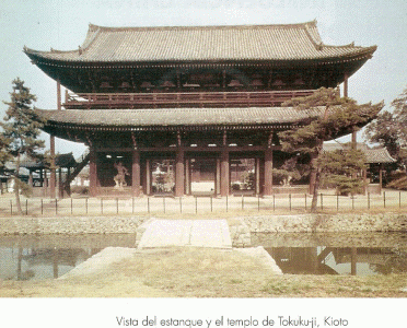 Arq, XV-XVI, Templo de Tokuku ji, Kyoto, Japn