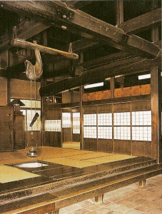 Arq, XIX, Casa rural tradicional, interior, familia  Kusakabe, Takayama, Gifu, 1879