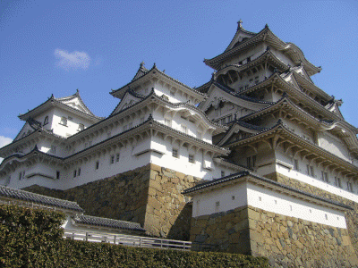 Arq, XVII, Himeji, castillo Hyogo, 1608