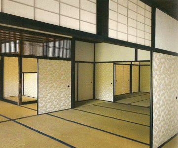 Arq, XVII, Katsura, Villa imperial, habitacin dle porche, 1625