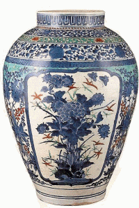 Cermica, XVII, Porcela floral
