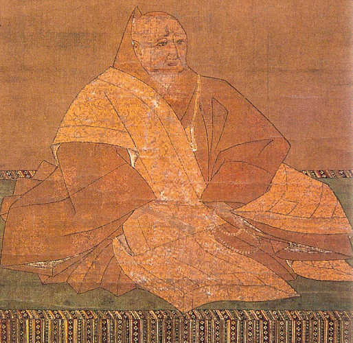 Pin, XV, Yukihiro, Tosa, Retrato de Ashikaga Yoshimitsu, Seda, Kinkakuji, Kioto, Japn, 1404